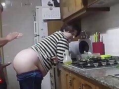 Great fucked surrounding be transferred to kitchen approximately Sara. SAN252