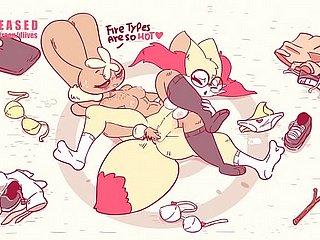 Pokemon Lopunny Dominating Braixen fro Wrestling  off out of one's mind Diives